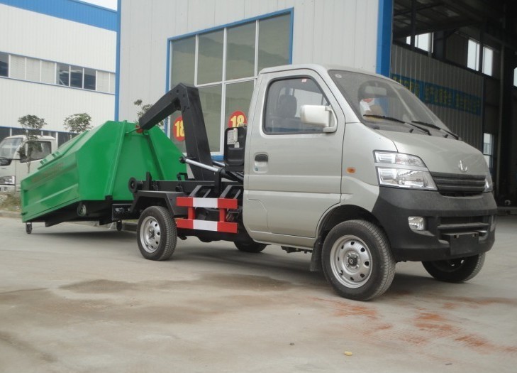 長安車廂可卸式垃圾車