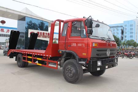 程力威牌CLW5164TPBT4型平板運輸車