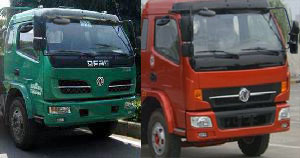 程力威牌CLW5110THB4型車載式混凝土泵車