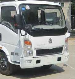 程力威牌CLW5040TPBZ4型平板運輸車