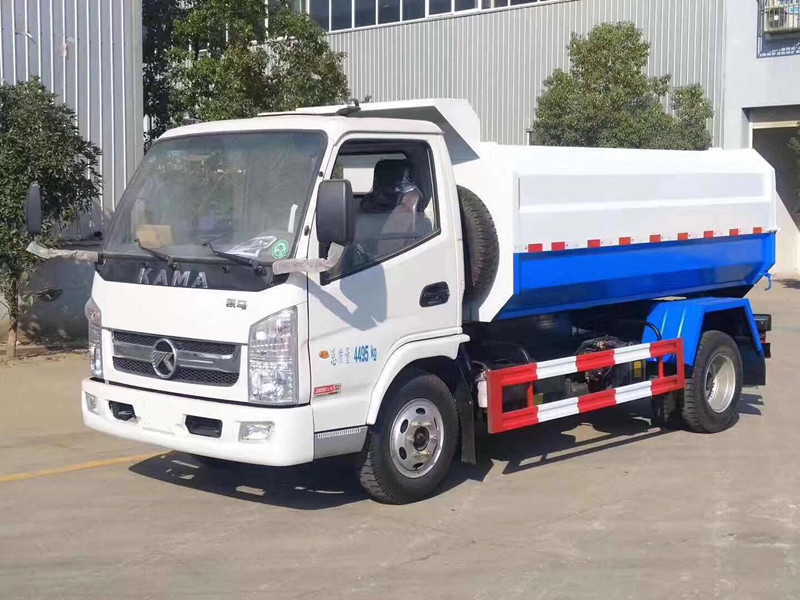 凱馬5方掛桶垃圾車上藍牌