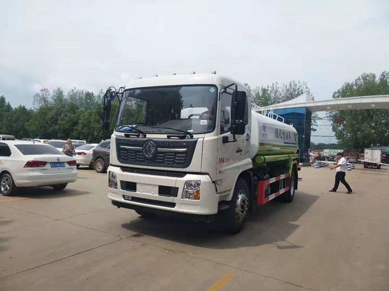 國六東風天錦12到15噸灑水車