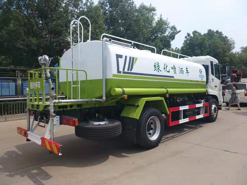 國六東風天錦12到15立方灑水車