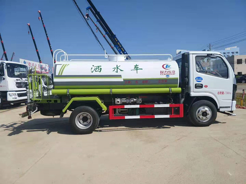 國六東風多利卡5噸灑水車