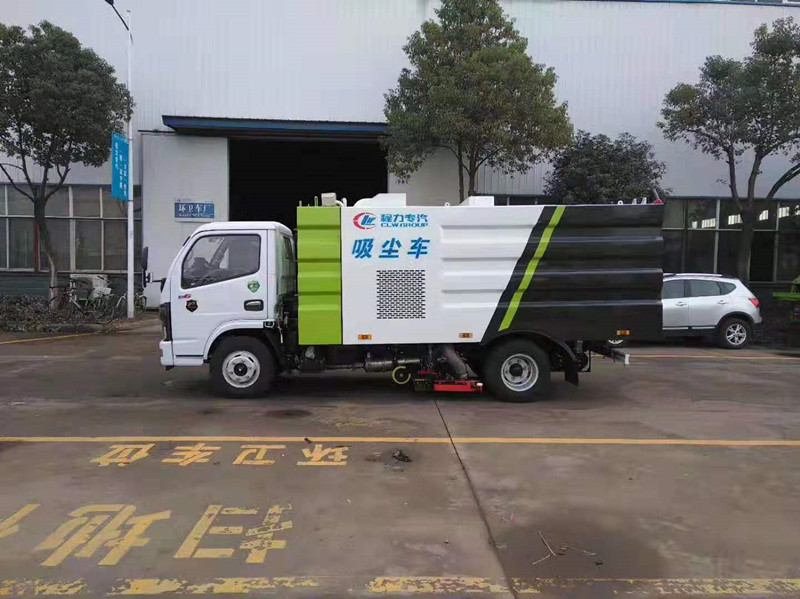 國六東風小多利卡5方吸塵車
