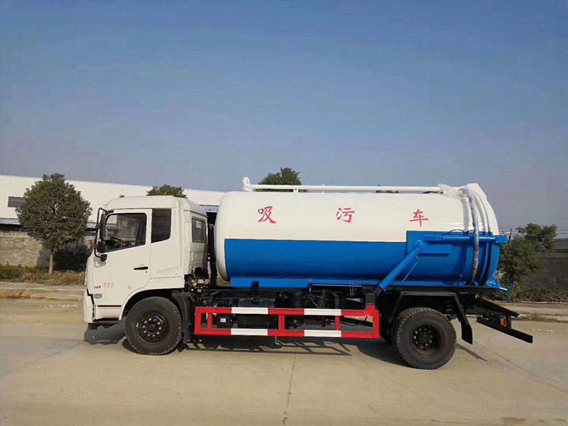 東風天錦12方吸污車
