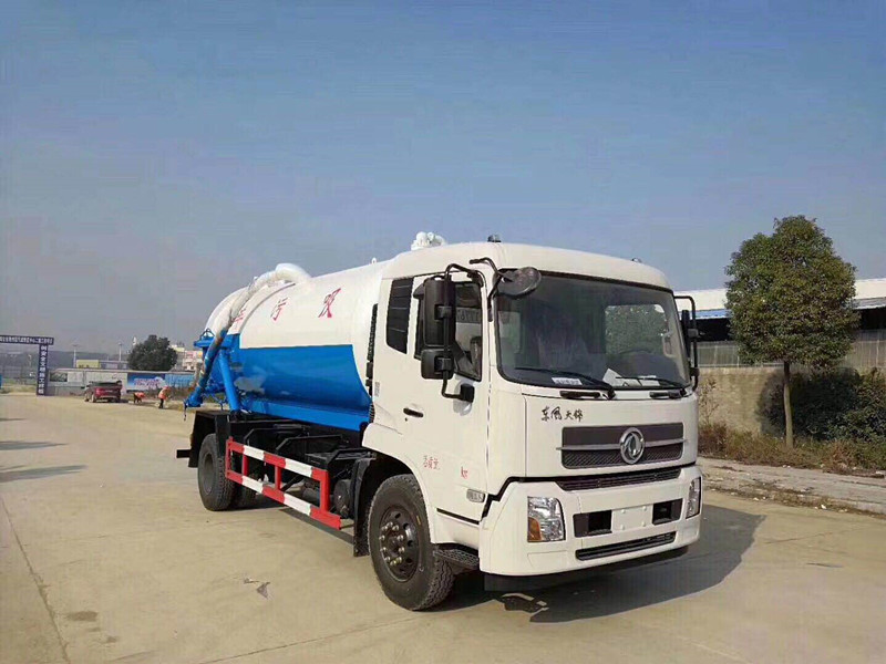 東風天錦12方吸污車