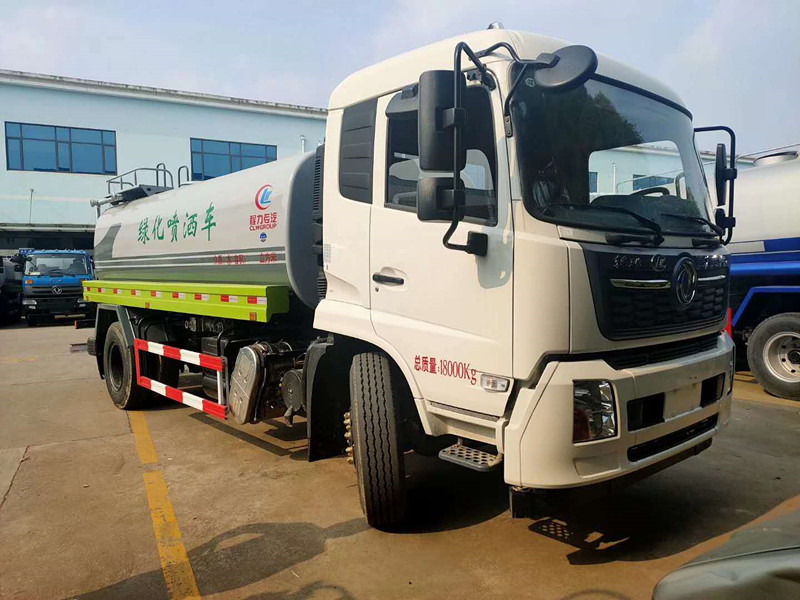國六東風天錦14噸新款灑水車