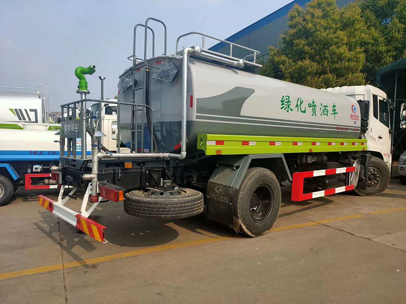 國六東風天錦14噸新款灑水車