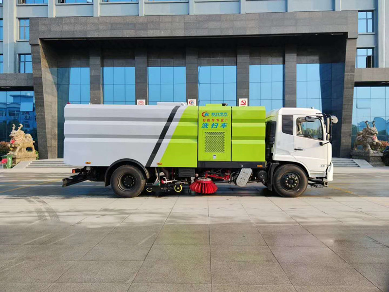 國六東風天錦16方洗掃車