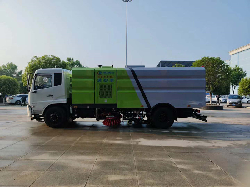 國六東風天錦16方洗掃車