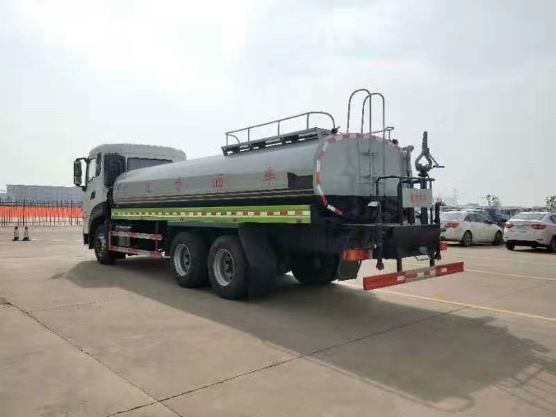 國六東風天龍后雙橋20噸灑水車