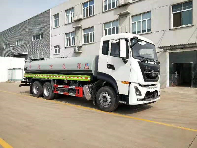 國六東風天龍后雙橋20噸灑水車