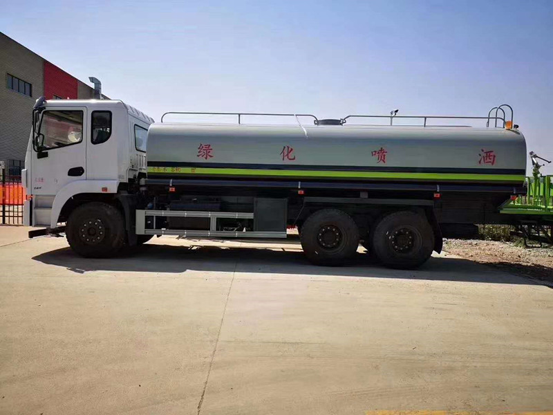 國六東風錦程后雙橋19方灑水車