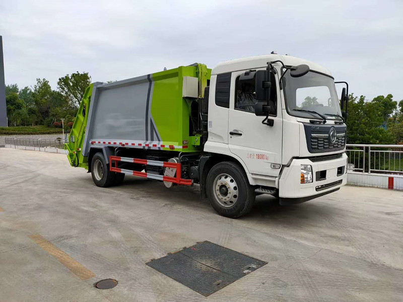 國六東風天錦14方壓縮垃圾車