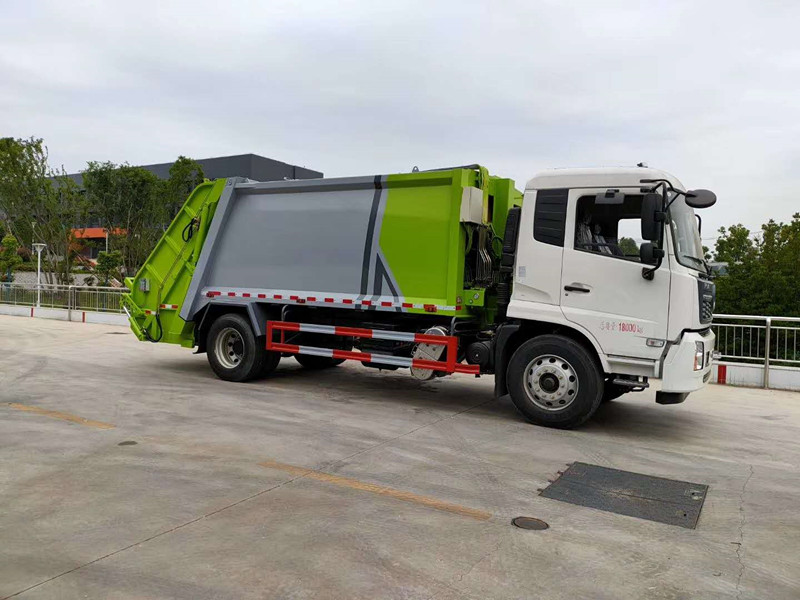 國六東風天錦14方壓縮垃圾車
