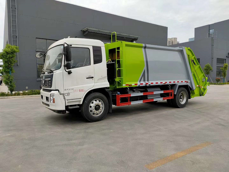 國六東風天錦14方壓縮垃圾車
