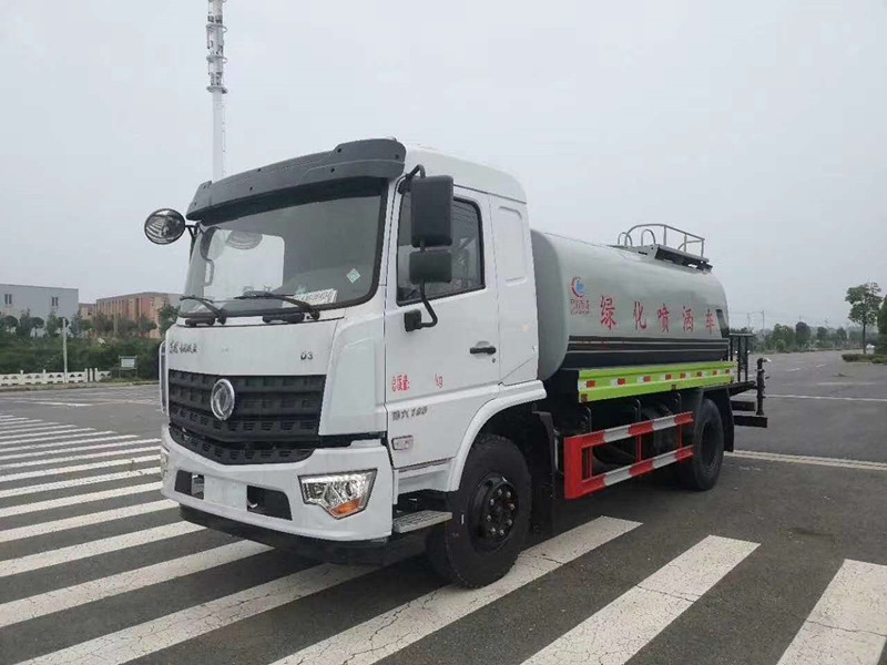 國六東風(fēng)D3系列12方噴霧灑水車