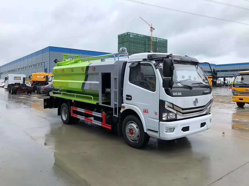 國六東風多利卡9.5方清洗吸污車