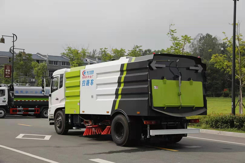 國六東風天錦12方掃路車