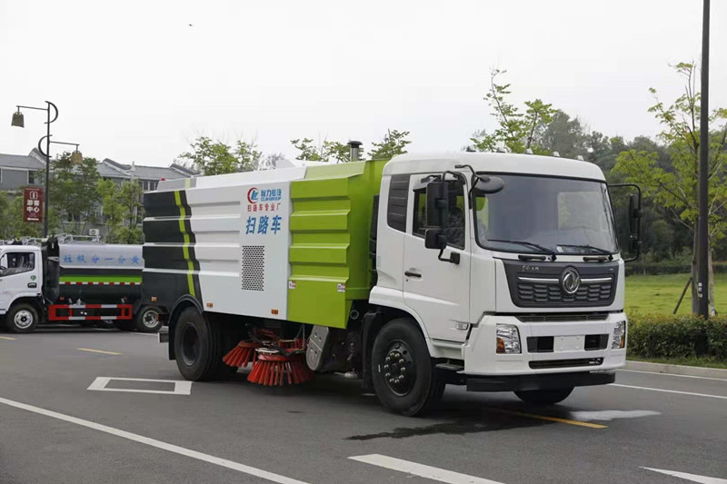 國六東風天錦12方掃路車